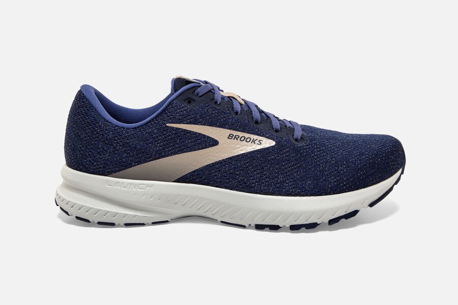 Zapatillas Running Brooks Launch 7 Hombre Azul Marino/Gris Comprar PCQG23156